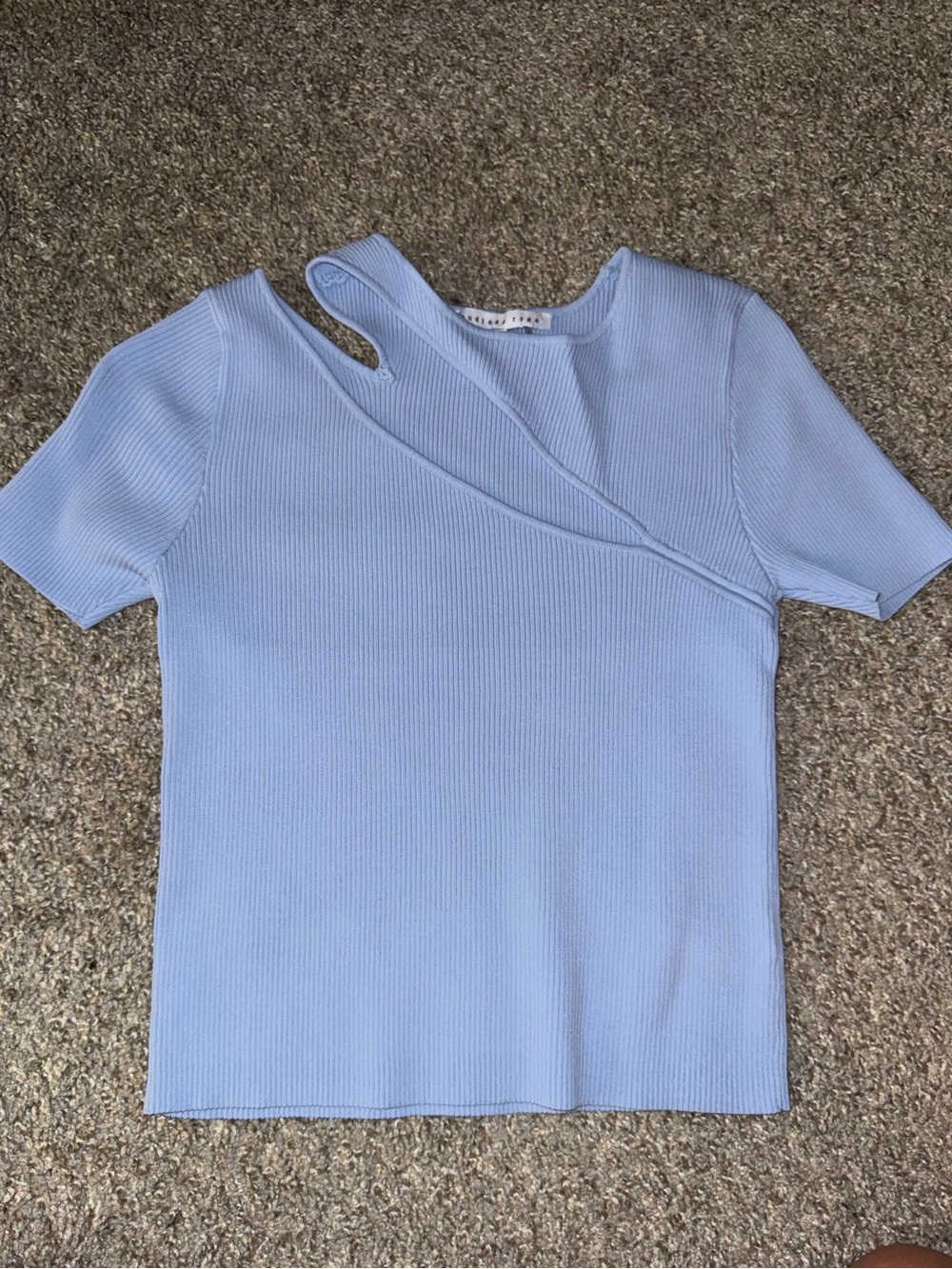Blue vici cut out top size small